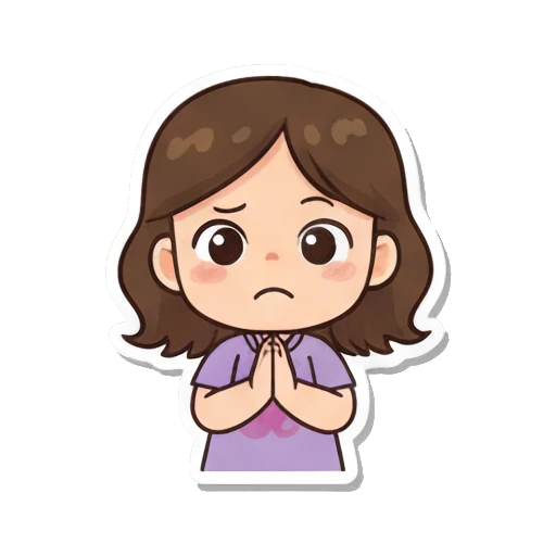 cartoon chat Mood Story 104245e0 sticker for expressive chats and social replies.
