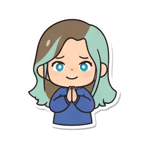 cartoon happy Mood Story 610519fd sticker for expressive chats and social replies.