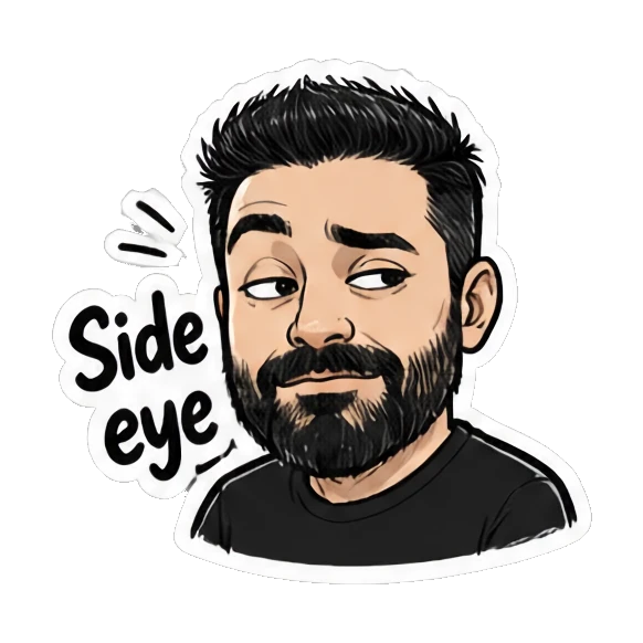 cartoon wave Mood Story 8d87a08f sticker for expressive chats and social replies.