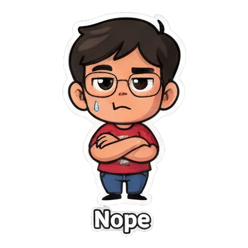 Sticker 10 from Mood Story b26d5b3f, designed for expressive chats, social replies, and everyday reactions.