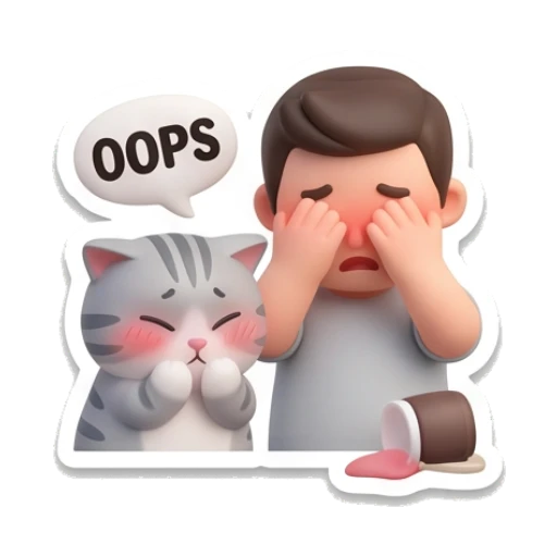 Sticker 16 from Mood Story d814043f, designed for expressive chats, social replies, and everyday reactions.