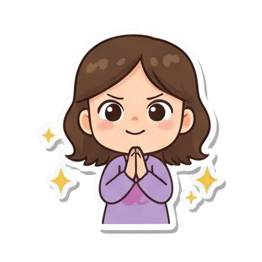 cartoon happy Mood Story 104245e0 sticker for expressive chats and social replies.