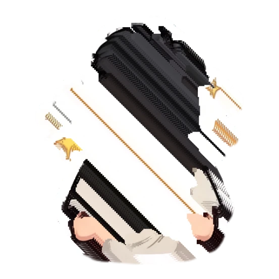 Man with hands together in a prayer or thank you gesture Cool Urban Guy Daily Life sticker for expressive chats and social replies.