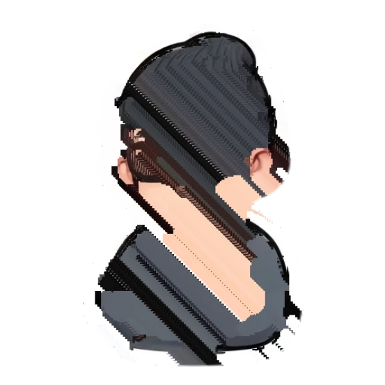 Man wearing glasses and beanie thinking deeply Cool Urban Guy Daily Life sticker for expressive chats and social replies.