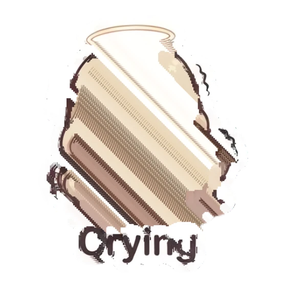 Blonde angel crying with arms crossed Celestial Blonde Angel sticker for expressive chats and social replies.