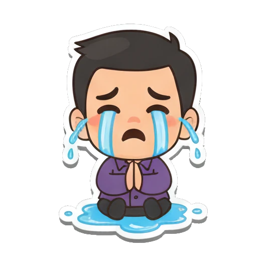 Sticker 9 from Mood Story cd3188d2, designed for expressive chats, social replies, and everyday reactions.