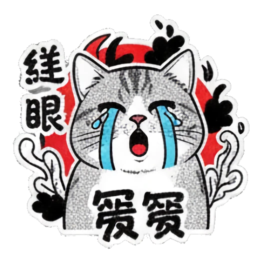 cartoon chat Mood Story 9975f5a1 sticker for expressive chats and social replies.