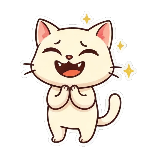 cartoon happy Mood Story dd313c57 sticker for expressive chats and social replies.